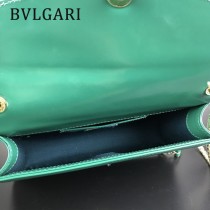 Bvlgari原單-0021 寶格麗意大利最高級定制魔鬼珍珠魚配光面小牛皮斜背包