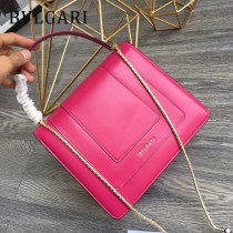 Bvlgari原單-38330 寶格麗原單胎牛系列柔軟細膩皮質大號三層風琴包