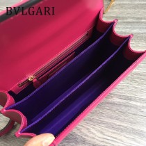 Bvlgari原單-38330 寶格麗原單胎牛系列柔軟細膩皮質大號三層風琴包