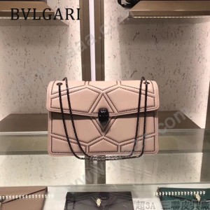 Bvlgari原單-38101-01 寶格麗原單時尚新款融合了古典與現代特色肩背斜背包