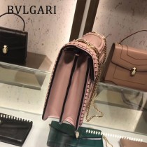 Bvlgari原單-38701-02 寶格麗原單時尚新款外出百搭胎牛皮蛇頭包