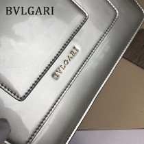 Bvlgari原單-38330-01 寶格麗原單胎牛系列柔軟細膩皮質大號三層風琴包