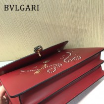Bvlgari原單-285887-02 寶格麗原單時尚新品愛神之箭系列大號雙層包包