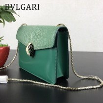 Bvlgari原單-0020-01 寶格麗意大利最高級定制魔鬼珍珠魚配光面小牛皮斜背包