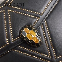 BVLGARI 38330-3 最新衍縫網格設計原單全銅五金大號手提單肩包