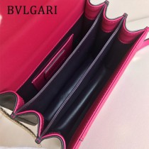 BVLGARI 38329-6 專櫃最新設計Serpenti Forever原單黑色縞瑪瑙配飾手提單肩包
