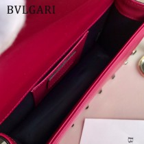 BVLGARI 38102-10 專櫃新品Serpenti Forever原單黑色縞瑪瑙配飾單肩斜挎包