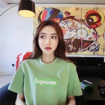 12色Supreme 經典box 男女純棉短袖T恤