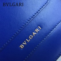 BVLGARI 38330 專櫃新品女士原單胎牛皮蛇頭琺瑯扣手提單肩包