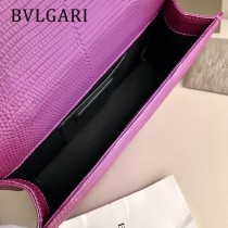 BVLGARI 38102-9 高端奢華SeprentlForever原單意大利蜥蜴紋單肩斜挎包