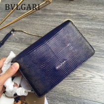 BVLGARI 38102-7 高端奢華SeprentlForever原單意大利蜥蜴紋單肩斜挎包