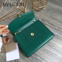 BVLGARI 35106 專櫃新品Serpenti Forever系列原單彩色琺瑯蛇頭單肩斜挎包