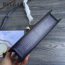 BVLGARI 38102-6 高端奢華SeprentlForever原單意大利蜥蜴紋單肩斜挎包