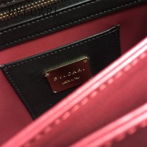 BVLGARI 38330-3 最新衍縫網格設計原單全銅五金大號手提單肩包