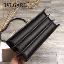 BVLGARI 38330-3 最新衍縫網格設計原單全銅五金大號手提單肩包