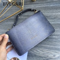 BVLGARI 38102-6 高端奢華SeprentlForever原單意大利蜥蜴紋單肩斜挎包