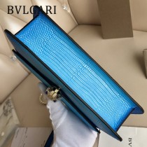 BVLGARI 38102-8 高端奢華SeprentlForever原單意大利蜥蜴紋單肩斜挎包