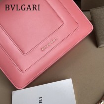 BVLGARI 35107-5 人氣新品原單胎牛皮鏈條鎖扣設計單肩斜挎包