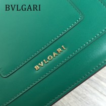 BVLGARI 35107-3 人氣新品原單胎牛皮鏈條鎖扣設計單肩斜挎包
