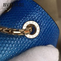 BVLGARI 35362-9 歐洲限量版原單意大利蜥蜴紋彩色蛇頭單肩斜挎包