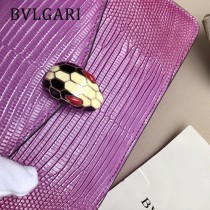 BVLGARI 38102-9 高端奢華SeprentlForever原單意大利蜥蜴紋單肩斜挎包