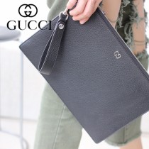 GUCCI-474135-01  古馳2018潮流時尚新款經典原版皮男女同款手包