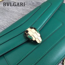 Bvlgari-37044-01 寶格麗時尚新款左蕭岸同款純銅式的五金鏈條蛇頭包
