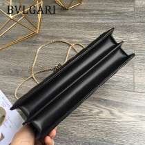 Bvlgari-38362 寶格麗時尚新款原單幾何圖案裝飾迷人彩色蛇頭風琴包大號