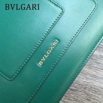 Bvlgari-38320-2 寶格麗時尚新款原單胎牛系列純銅式的五金鏈條蛇頭包