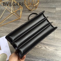 Bvlgari-38330 寶格麗時尚新款原單幾何圖案裝飾迷人彩色蛇頭風琴包大號