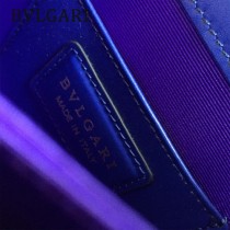 Bvlgari-38329-06 寶格麗新款原單胎牛皮純銅五金彩色蛇頭扣手提單肩包