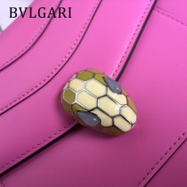 Bvlgari-38329-02 寶格麗時尚新款原單胎牛系列純銅式的五金鏈條蛇頭包