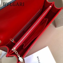 Bvlgari-35362-2 寶格麗時尚新款左蕭岸同款純銅式的五金鏈條蛇頭包