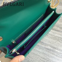 Bvlgari-35362-3 寶格麗時尚新款左蕭岸同款純銅式的五金鏈條蛇頭包
