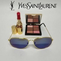 YSL彩妝-02 聖羅蘭星辰系列眼鏡+眼影+口紅三件套