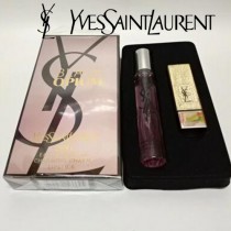 YSL彩妝-03 聖羅蘭鴉片香水+星辰口紅兩件套