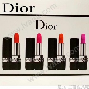 DIOR口紅-01  迪奧烈焰藍金唇膏口紅四件套