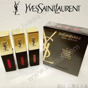YSL口紅-02 聖羅蘭鏡面唇釉三件套
