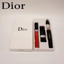 DIOR口紅-09 迪奧三件套彩妝禮盒