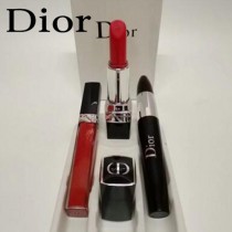 DIOR口紅-09 迪奧三件套彩妝禮盒