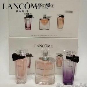 lancome香水-07 蘭蔻美麗人生、 真愛、愛戀香水三件套