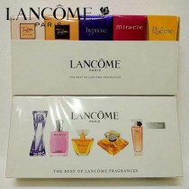 lancome香水-08 蘭蔻專櫃限量版Q版香水五件套禮盒裝