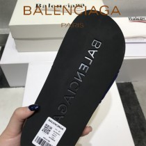 Balenciaga鞋子-08-7 巴黎世家頂級代購版本夏季新款頭層牛皮男女款拖鞋