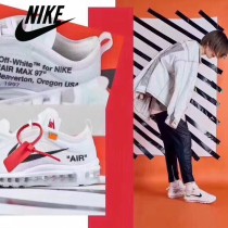Nike鞋子-03 耐克時尚經典OW聯名真標高版本情侶款白色子彈鞋