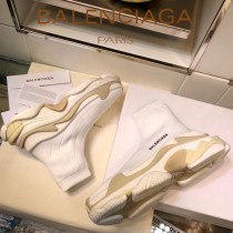 Balenciaga鞋子-09-6 巴黎世家懶人超級百搭款老爹姥爺襪子鞋