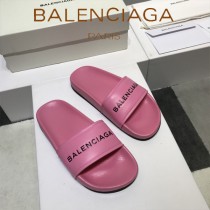 Balenciaga鞋子-08-5 巴黎世家頂級代購版本夏季新款頭層牛皮男女款拖鞋