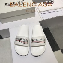 Balenciaga鞋子-08-8 巴黎世家頂級代購版本夏季新款頭層牛皮男女款拖鞋