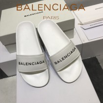 Balenciaga鞋子-08-4 巴黎世家頂級代購版本夏季新款頭層牛皮男女款拖鞋
