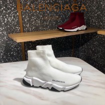 Balenciaga鞋子07-2 巴黎世家成名之作雙色組合大底高幫襪子鞋毛線運動鞋