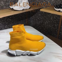 Balenciaga鞋子07-4 巴黎世家成名之作雙色組合大底高幫襪子鞋毛線運動鞋